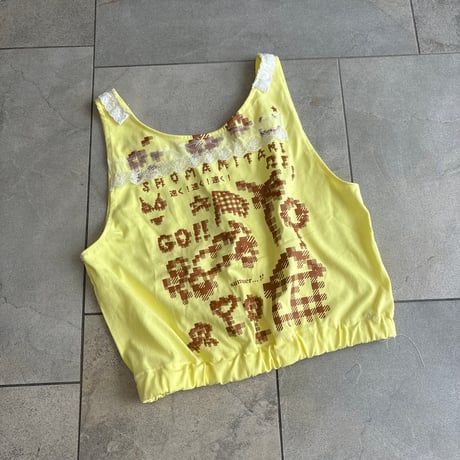 camisole タンクトップ　イエロー