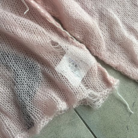 flower shadow knit jumper