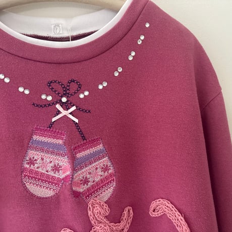 printed knit/スウェット
