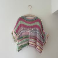 wave knot sweater short sleeve