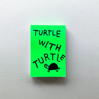 Turtle with turtle flipbook