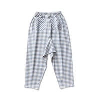入荷後発送ご予約商品【 SOOR PLOOM 】HAREM, GINGHAM PRINT, POWDER