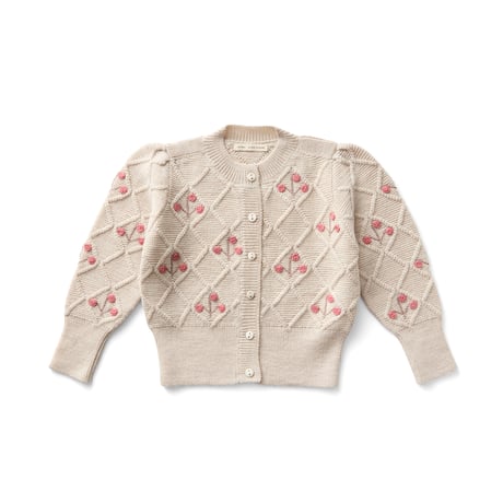 【 SOOR PLOOM 】HILMA CARDIGAN, LINEN