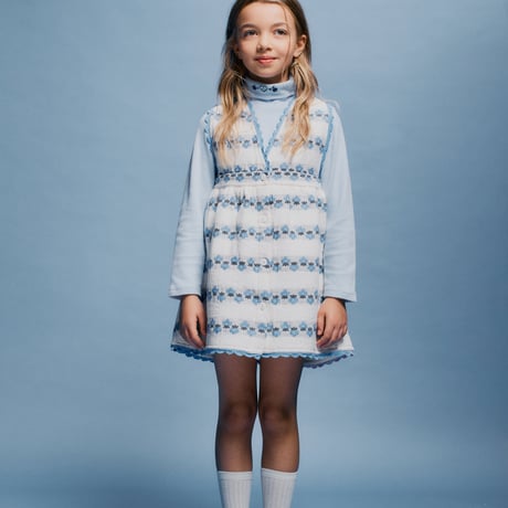 【Bebe Organic】Paz Turtleneck - Cuddle Sky