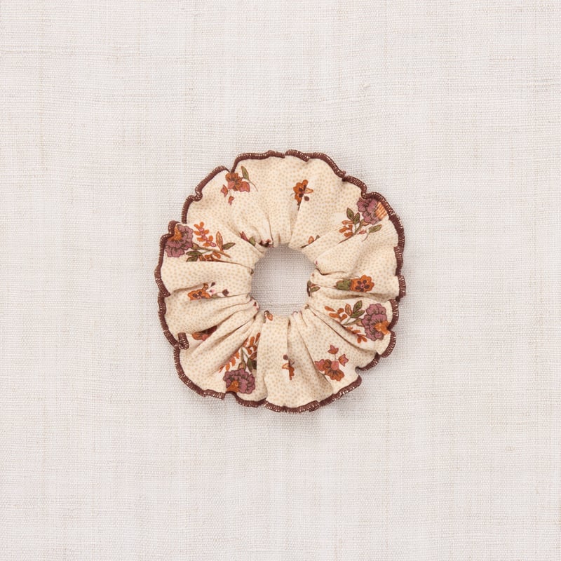 Misha&Puff】 SCRUNCHIE (STRING/ANTIQUE ROSE HOL