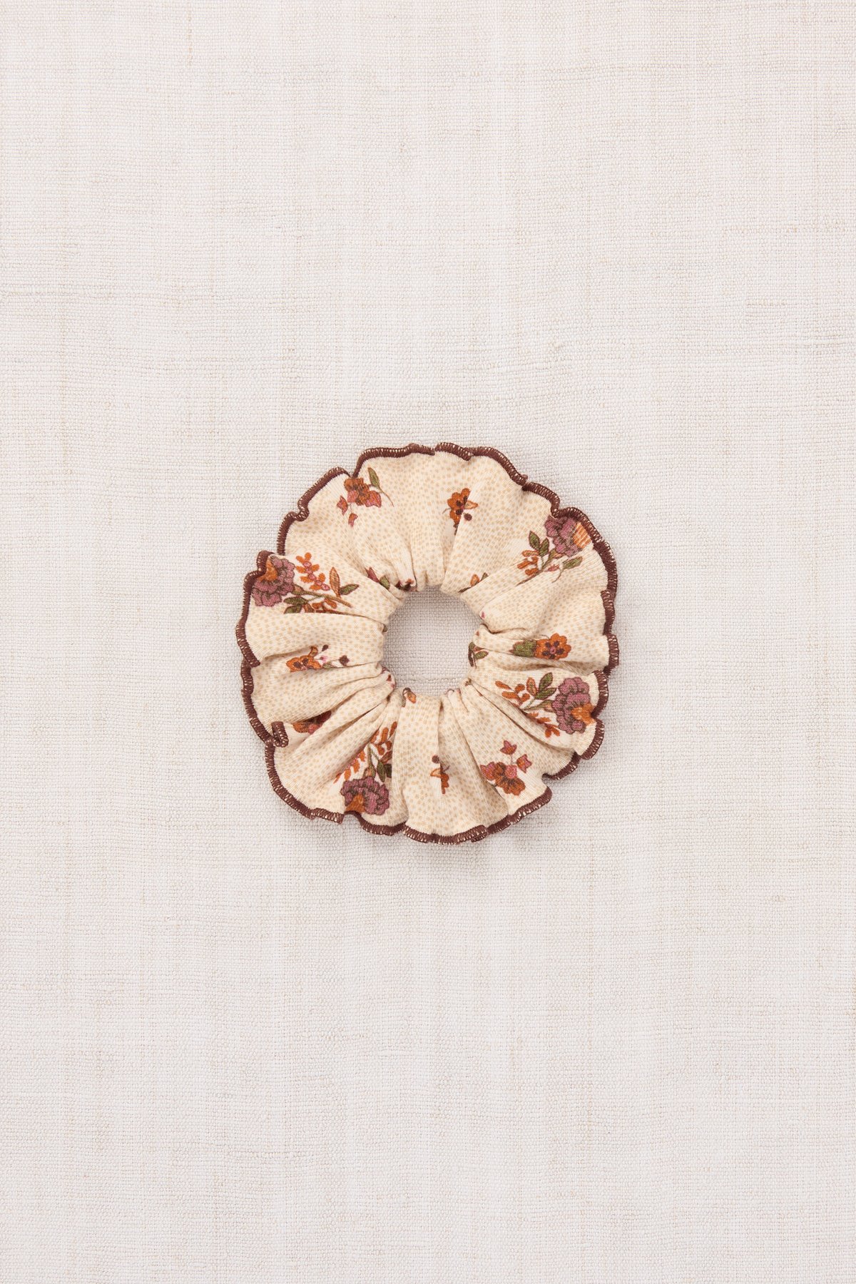 Misha&Puff】 SCRUNCHIE (STRING/ANTIQUE ROSE HOL