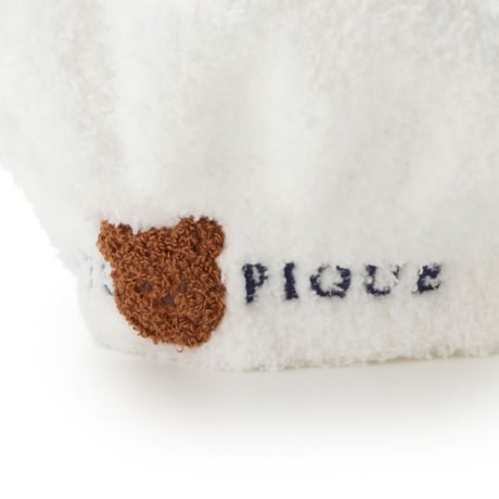 【 gelato pique 】PBGH264534 BABYべﾋﾞﾓｺｺｯｸﾊｯﾄ OWHT