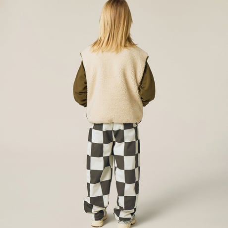 【The Campamento】 Ecru Teddy Vest - Ecru
