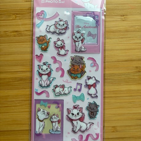ディズニー　Popping Photo Seal  おしゃれキャット