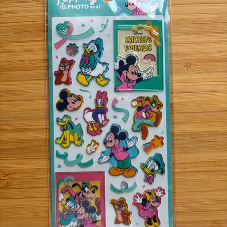 ディズニー　Popping Photo Seal ミッキー&フレンズ
