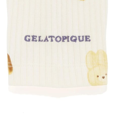 【 gelato pique 】PKCT264476 KIDSｱﾆﾏﾙﾌﾞﾚｯﾄﾞ柄ﾛﾝｸﾞTｼｬﾂ CRM (size 90-110)