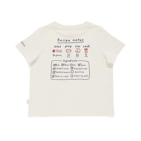 【 gelato pique 】PKCT264475 KIDSｱﾆﾏﾙﾌﾞﾚｯﾄﾞﾜﾝﾎﾟｲﾝﾄT CRM (size 90-110)