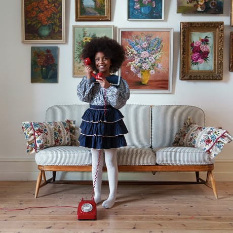 【 little cotton clothes 】Rita Rara Skirt Midnight