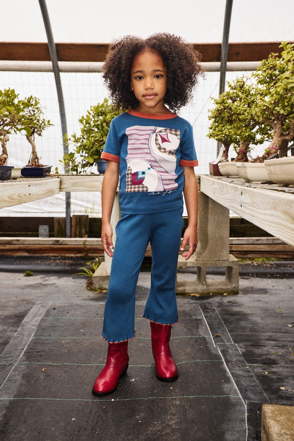 misha&puff Lizzie pant 3Y パンツ Misha&Puff】 LIZZIE PANT (MARINE BLUE) | MIK & CO