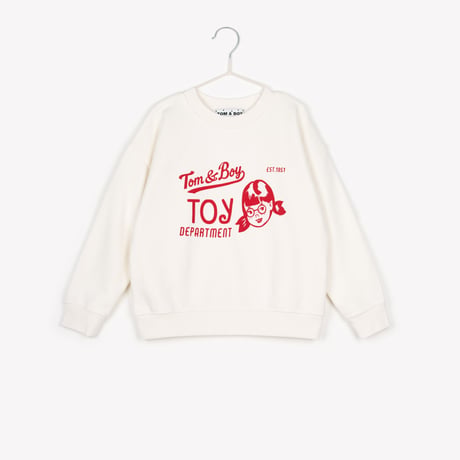 【TOM＆BOY】 RED TOY SWEATSHIRT