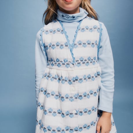 【Bebe Organic】Paz Turtleneck - Cuddle Sky