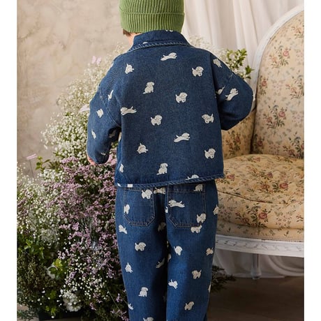 【 Jamie kay 】JKFP264106 ﾃﾞﾆﾑﾊﾟﾝﾂFinnegan Denim NVY（size 80,90,100）