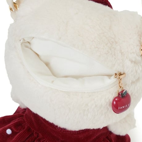 【 Jamie kay × HELLO KITTY 】 JKGB264950 ぬいぐるみボアポシェット IVR