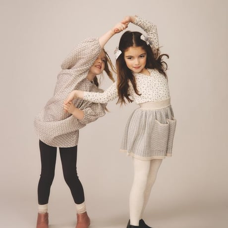 【 SOOR PLOOM 】CLEMENTINE DRESS, FILIGREE PRINT, ROSE SMOKE