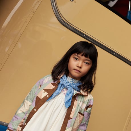 【 Apolina 】 STEVIE LS DRESS - MILK-CREAM