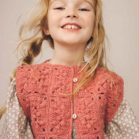【 SOOR PLOOM 】CLEMENTINE DRESS, FILIGREE PRINT, ROSE SMOKE