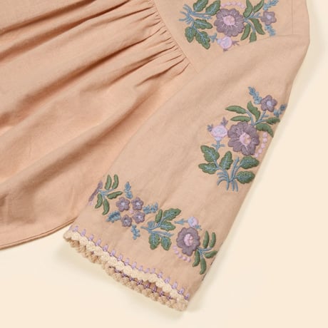 【 Apolina 】 BABY STEVIE LS ROMPER - DRIED ROSE