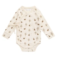 【 Jamie kay 】JBCO264020 OCﾍﾞｱ前あきﾎﾞﾃﾞｨｽｰﾂHoney Bear Cloud OWHT（size 70,80）