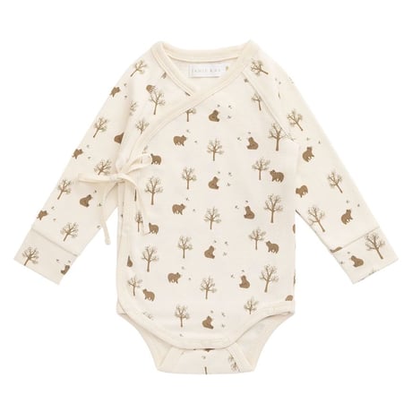 【 Jamie kay 】JBCO264020 OCﾍﾞｱ前あきﾎﾞﾃﾞｨｽｰﾂHoney Bear Cloud OWHT（size 70,80）