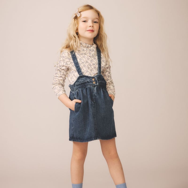 SOOR PLOOM 】MINNIE PINAFORE, ECO WASH | MIK & CO