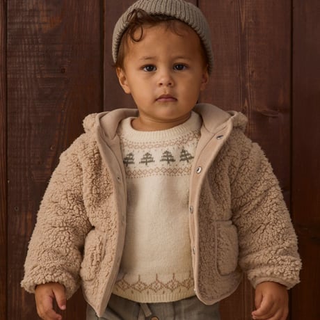 【Quincy Mae】WINTER JACKET LATTE