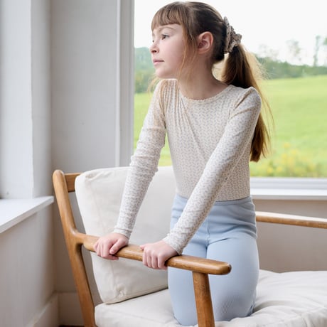 入荷後発送ご予約商品【 SOOR PLOOM 】RIB LEGGING, TALC