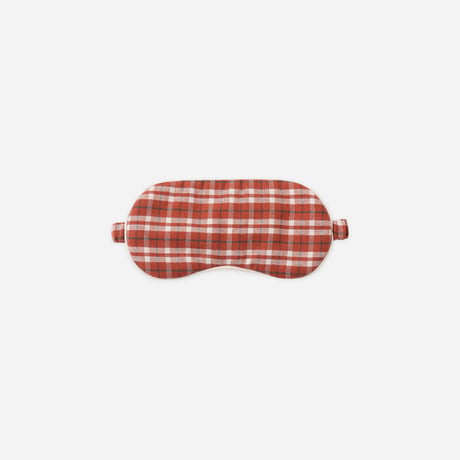 【 Rylee + Cru 】SLEEP MASK RUBY PLAID