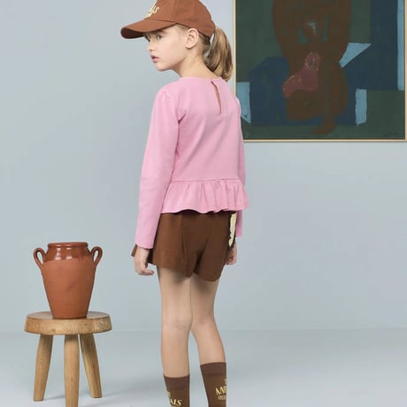 【The Animals Observatory】 BROWN OLINGO SKORT