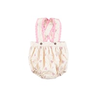 【Bebe Organic】Heidi Overall - Needlepoint Print
