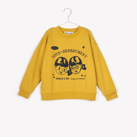 【TOM＆BOY】 YELLOW SWEATSHIRT