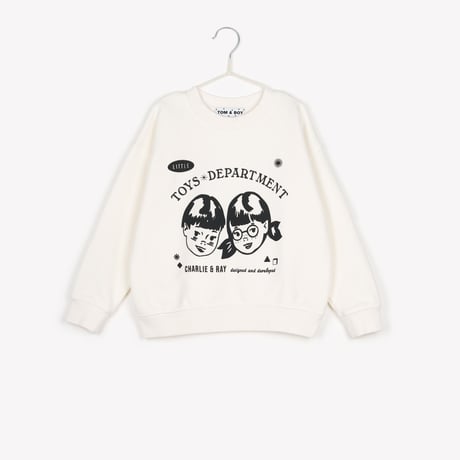 【TOM＆BOY】 B&W SWEATSHIRT