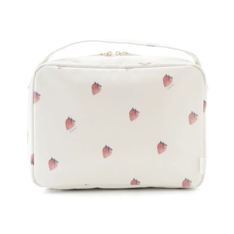 【 gelato pique 】 PPGG999155 ﾌｪｲﾊﾞﾘｯﾄﾓﾁｰﾌ柄おむつﾎﾟｰﾁ MNT