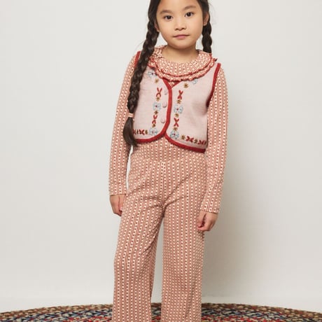 【Misha&Puff】SWEETHEART TOP (CANDYFLOSS LITTLE HOUSE FLORAL)