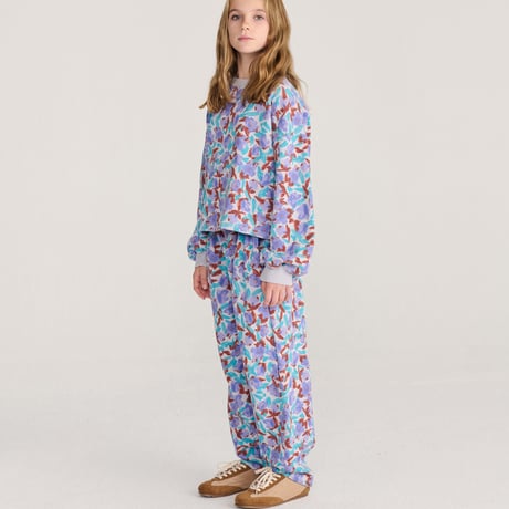 【BOBO CHOSES】Watercolor all over cropped sweatshirt