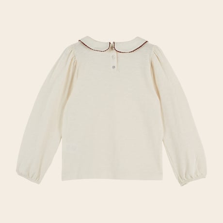 【Emile et Ida】 T-shirt manches longues-ecru