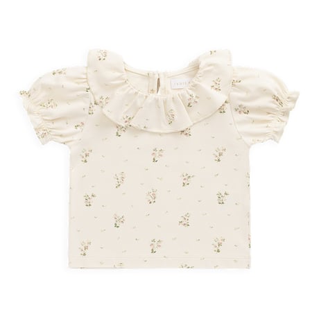 【 Jamie kay 】 JKCT264043 OCﾊﾟﾌｽﾘｰﾌﾞﾄｯﾌﾟｽJosepha Egret Small OWHT（size 80-100）／ｵｰｶﾞﾆｯｸｺｯﾄﾝ