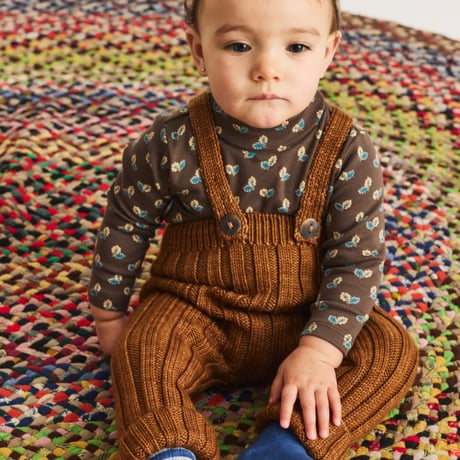 【Misha&Puff】BABY RIB LONGIES (ACORN)