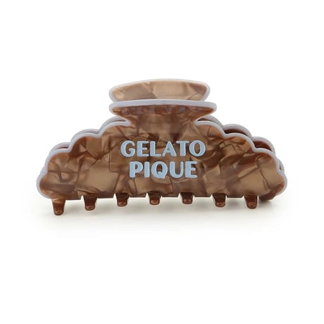 【 gelato pique 】PWGA264608 ﾊﾞｲｶﾗｰﾛｺﾞﾍｱｸﾘｯﾌﾟBRW
