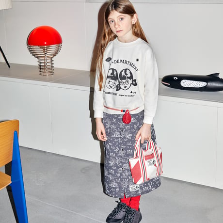 【TOM＆BOY】 B&W SWEATSHIRT