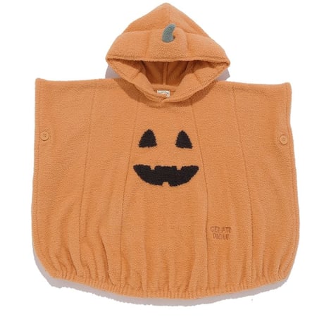 【 gelato pique 】PKNT264490【HALLOWEEN】【KIDS】なりきりポンチョ(おばけ・こうもり・かぼちゃ)