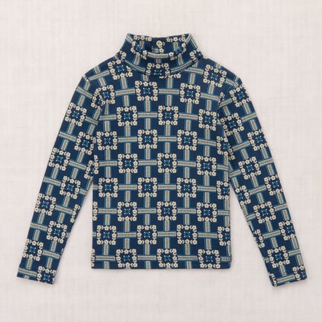 【Misha&Puff】TURTLENECK (MOONLIGHT RAILROAD FLORAL)