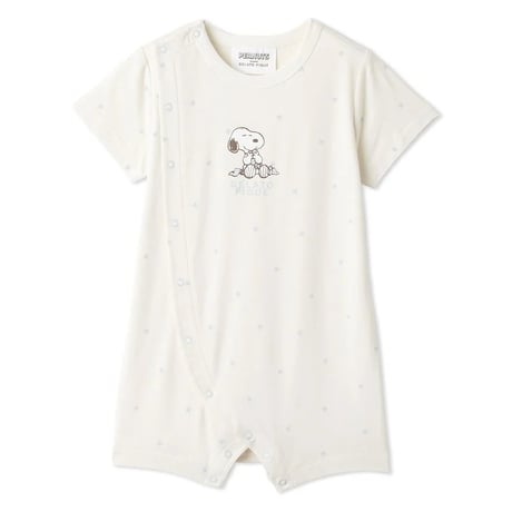 【 gelato pique 】 PBCO262494 PEANUTSBABYﾜﾝﾎﾟｲﾝﾄﾛﾝﾊﾟｰｽ CRM（size 70, 80）