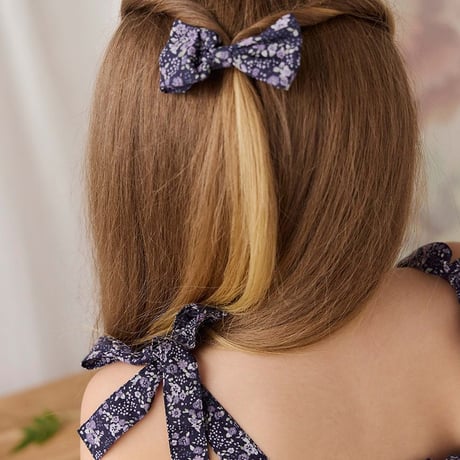 ★公式8月中旬入荷【 Jamie kay 】JKGA264136 ﾍｱｸﾘｯﾌﾟViolet Floral PPL