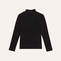 【The Campamento】 Grey Turtle Neck Tshirt - Grey