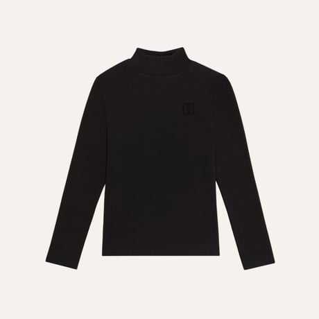 【The Campamento】 Grey Turtle Neck Tshirt - Grey